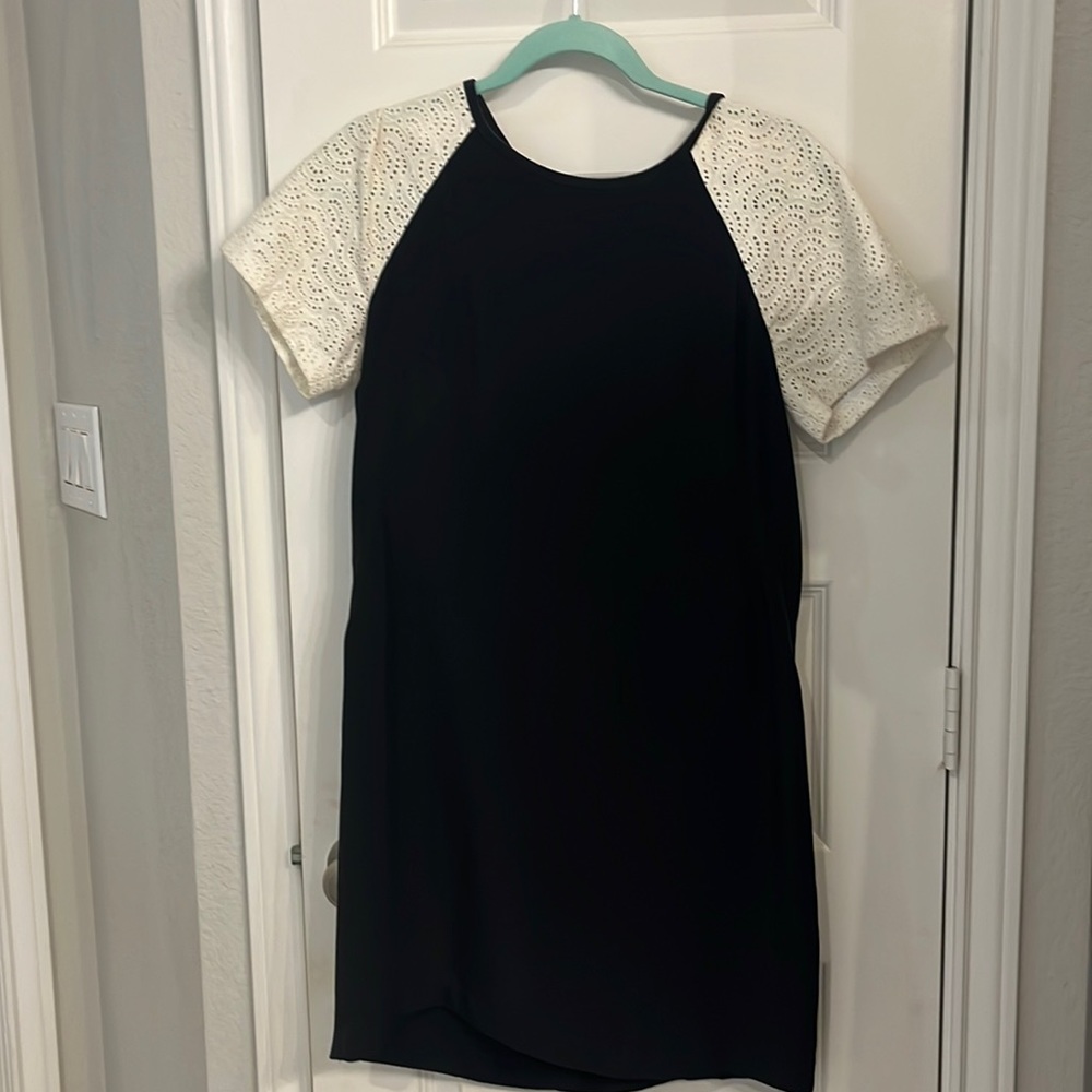 Black and white dress